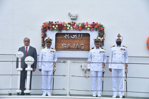 Indian Coast Guard commissioned Offshore Patrol Vessel