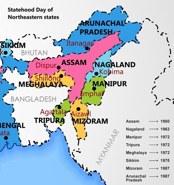 Statehood day of Mizoram