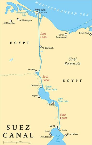 Suez Canal blockage crisis